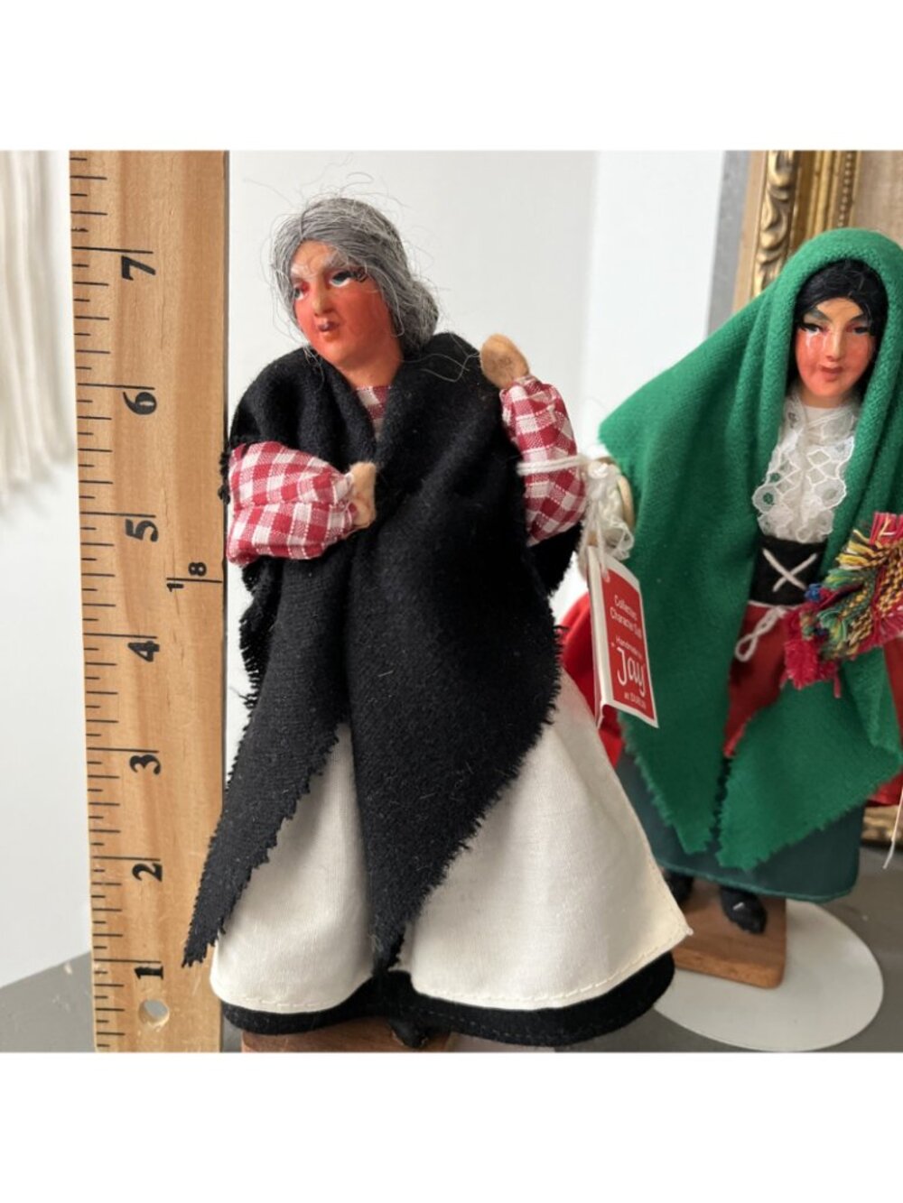 Vintage JAY Character Dolls Hand Made in Dublin Ireland 7" Lot Of 2 Colleen - Picture 4 of 4